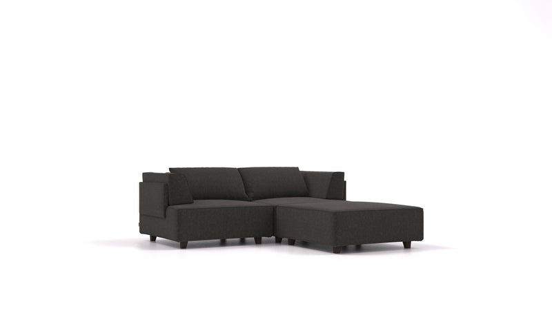 Modulares Sofa Louis S mit Schlaffunktion - Stoff Nova