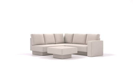 Modulares Sofa Jessica mit Schlaffunktion - Stoff Nova