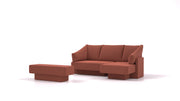 Modulares Sofa Samantha mit Schlaffunktion - Stoff Nova