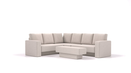 Modulares Sofa Rachel mit Schlaffunktion - Stoff Nova