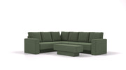 Modulares Sofa Rachel mit Schlaffunktion - Stoff Nova