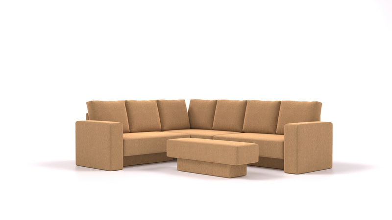 Modulares Sofa Rachel mit Schlaffunktion - Stoff Nova