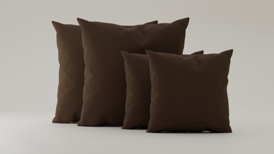 Brown-Cord / 2x 50x50cm / 2x 70x70cm