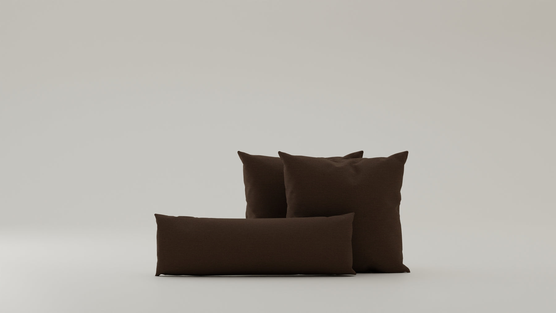 Brown-Cord / 2x50x50cm / 1x24x75cm image 1