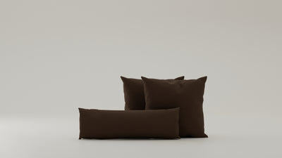 Brown-Cord / 2x50x50cm / 1x24x75cm