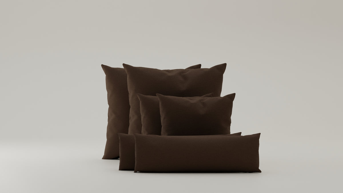 Brown-Cord / 2x24x75cm / 2x50x50cm / 2x70x70cm image 1