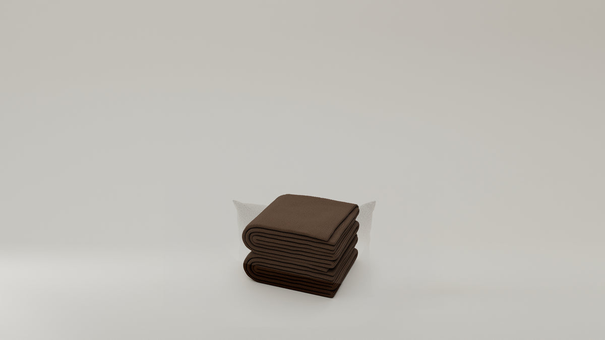 Brown-Cord / 2x35x35cm image 1
