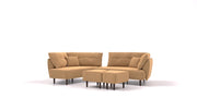 Modulares Sofa Mike mit Schlaffunktion - Stoff Nova