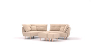 Modulares Sofa Mike mit Schlaffunktion - Stoff Nova