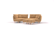 Modulares Sofa Mike mit Schlaffunktion - Stoff Nova