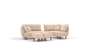 Modulares Sofa Mike mit Schlaffunktion - Stoff Nova