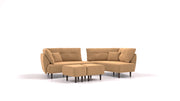 Modulares Sofa Mike mit Schlaffunktion - Stoff Nova