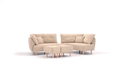 Modulares Sofa Mike mit Schlaffunktion - Stoff Nova