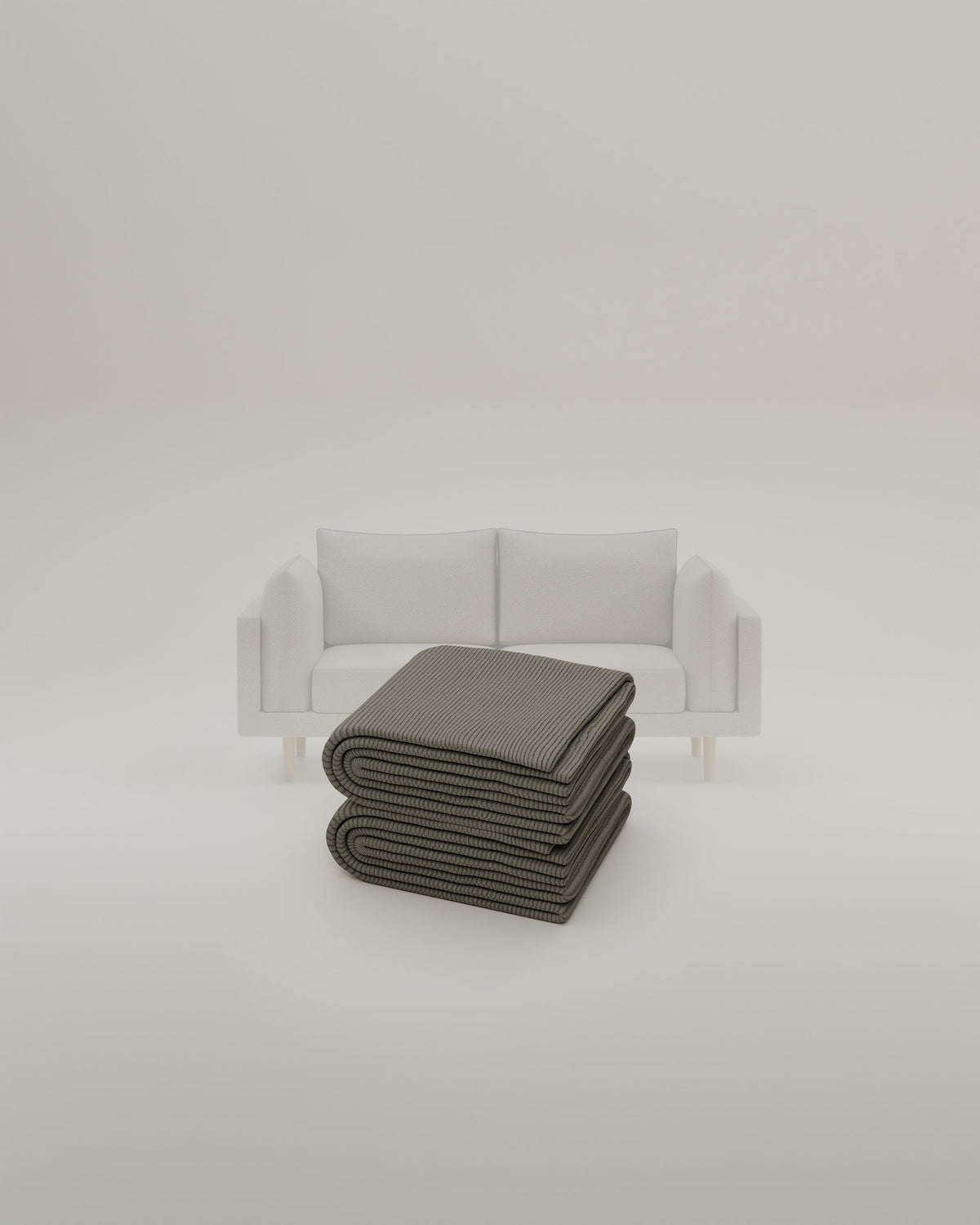Stoffen bekleding - Modulaire bank Donna 2-zits