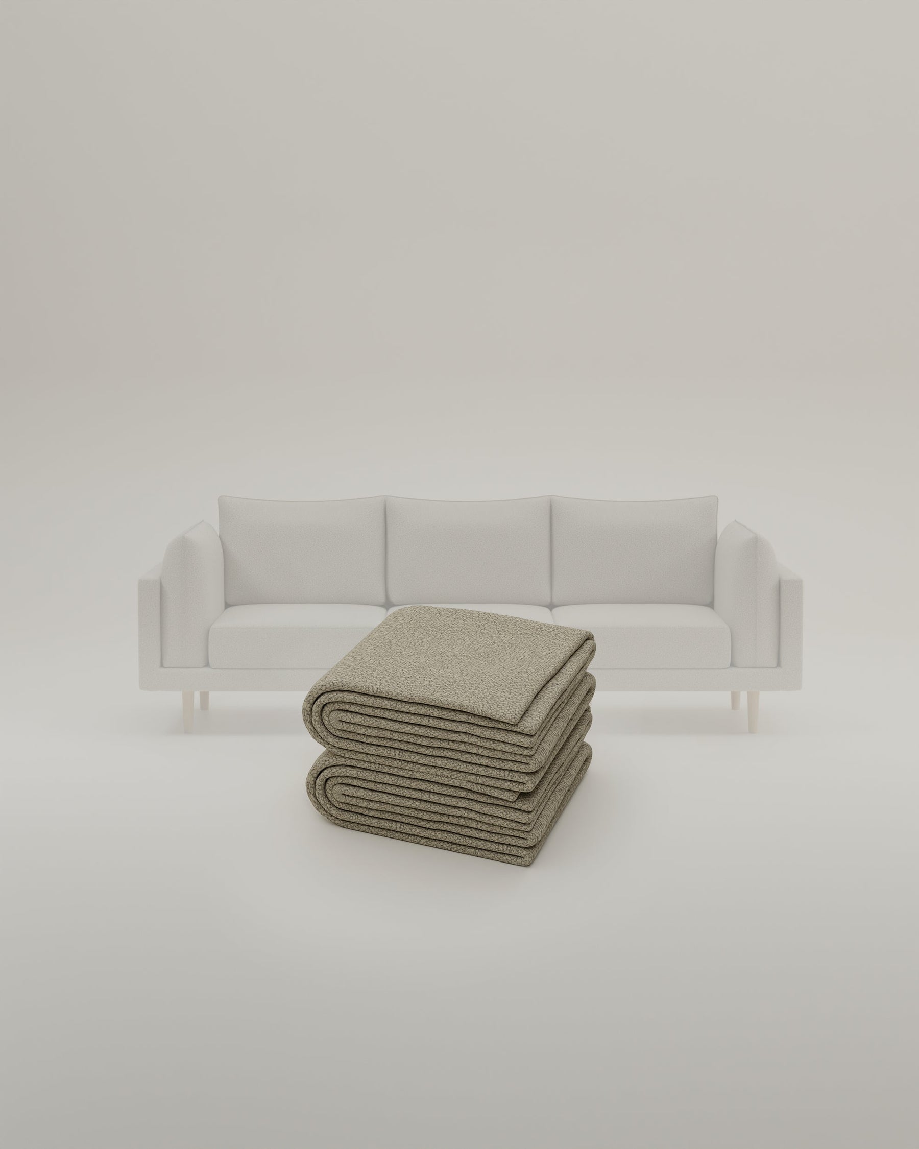 Stoffen bekleding - Modulaire bank Donna 3-zits