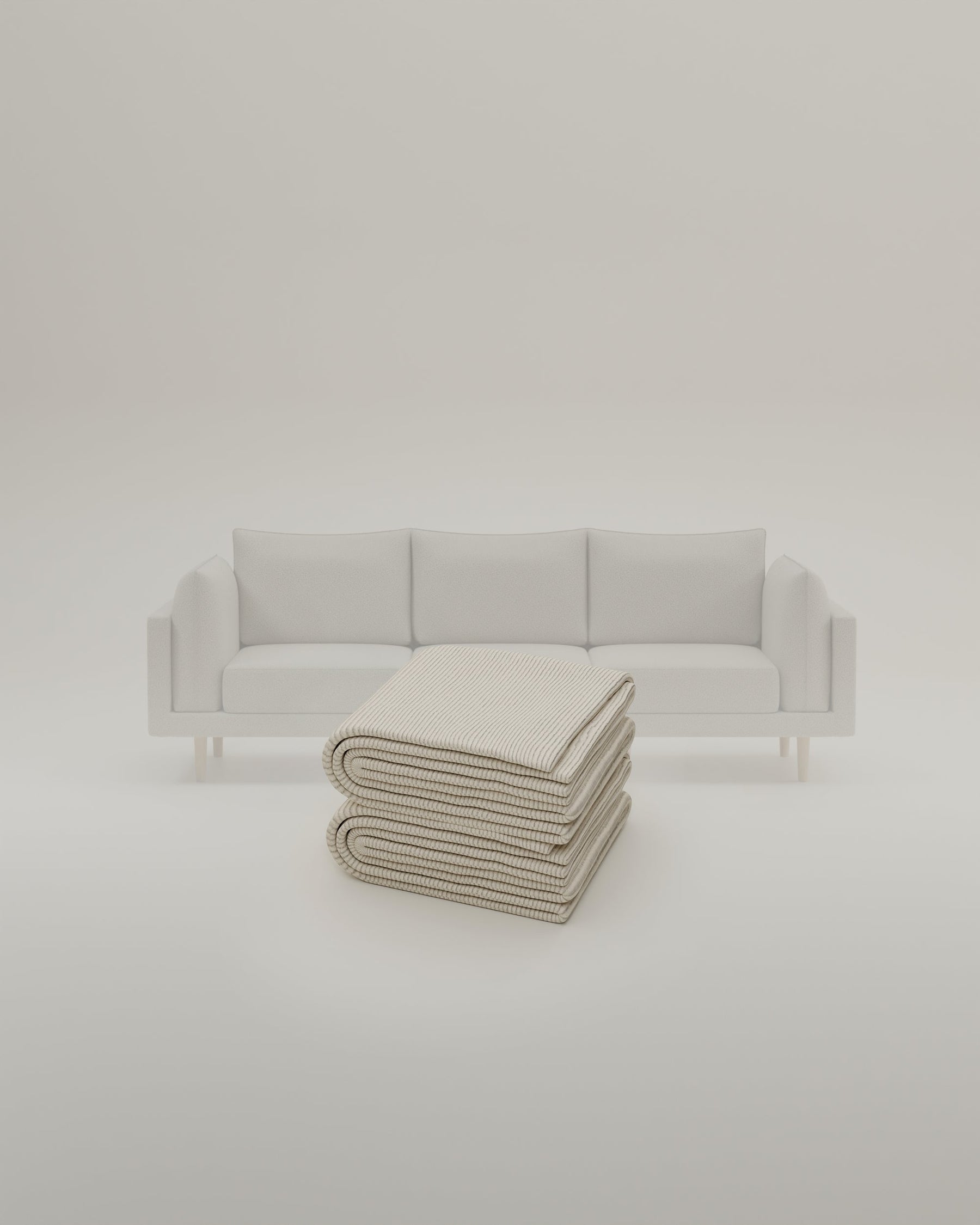 Stoffen bekleding - Modulaire bank Donna 3-zits