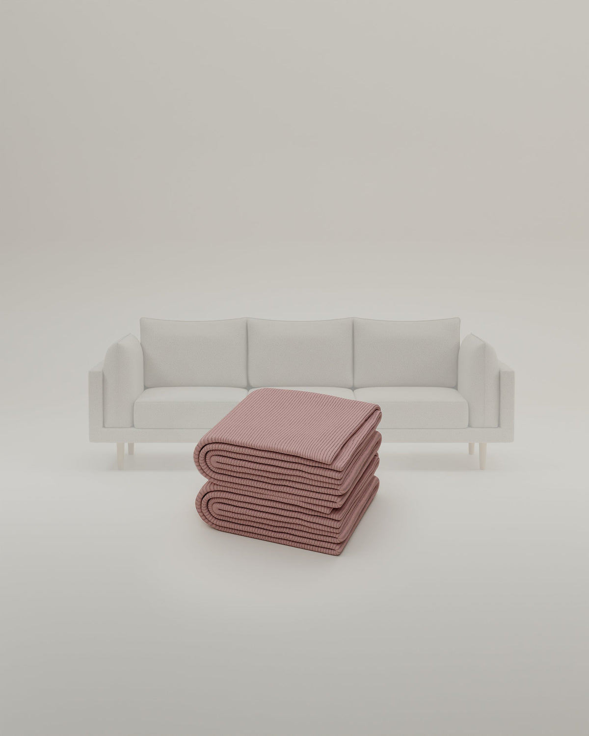 Stoffen bekleding - Modulaire bank Donna 3-zits