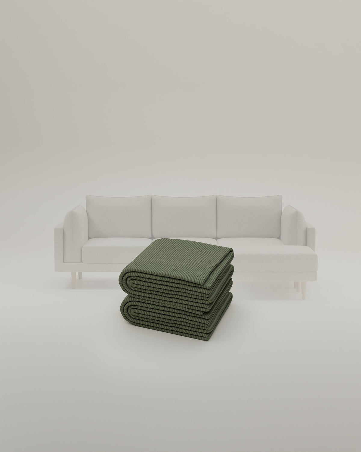 Stoffen bekleding - Modulaire bank Donna 4-zits