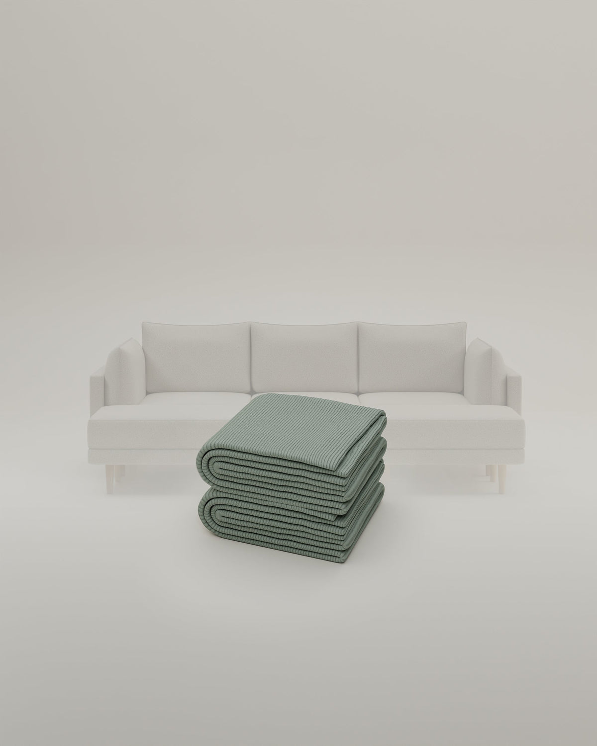 Stoffen bekleding - Donna U-vorm modulaire bank