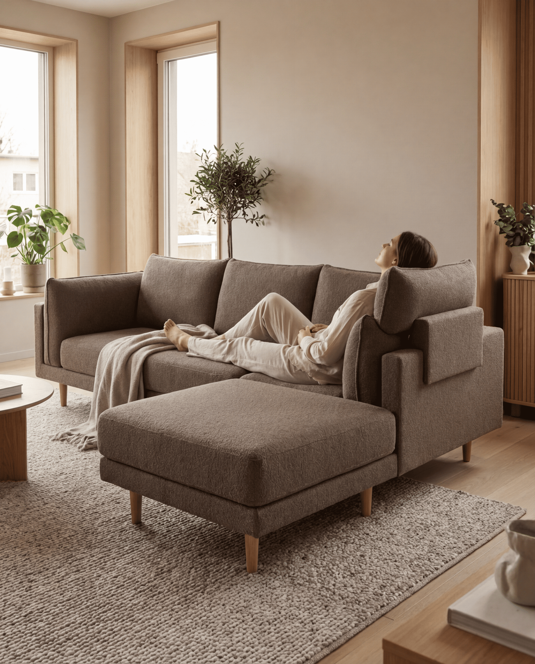 Stoffen bekleding - Hoofdsteun met naad