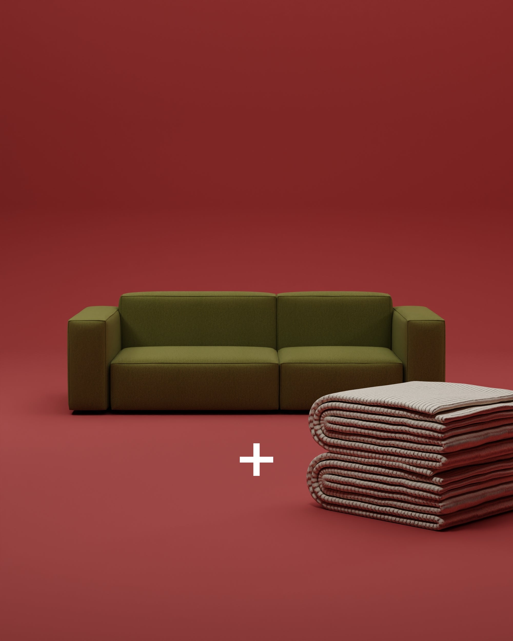 Harvey modular sofa 3-seater with sleeping function