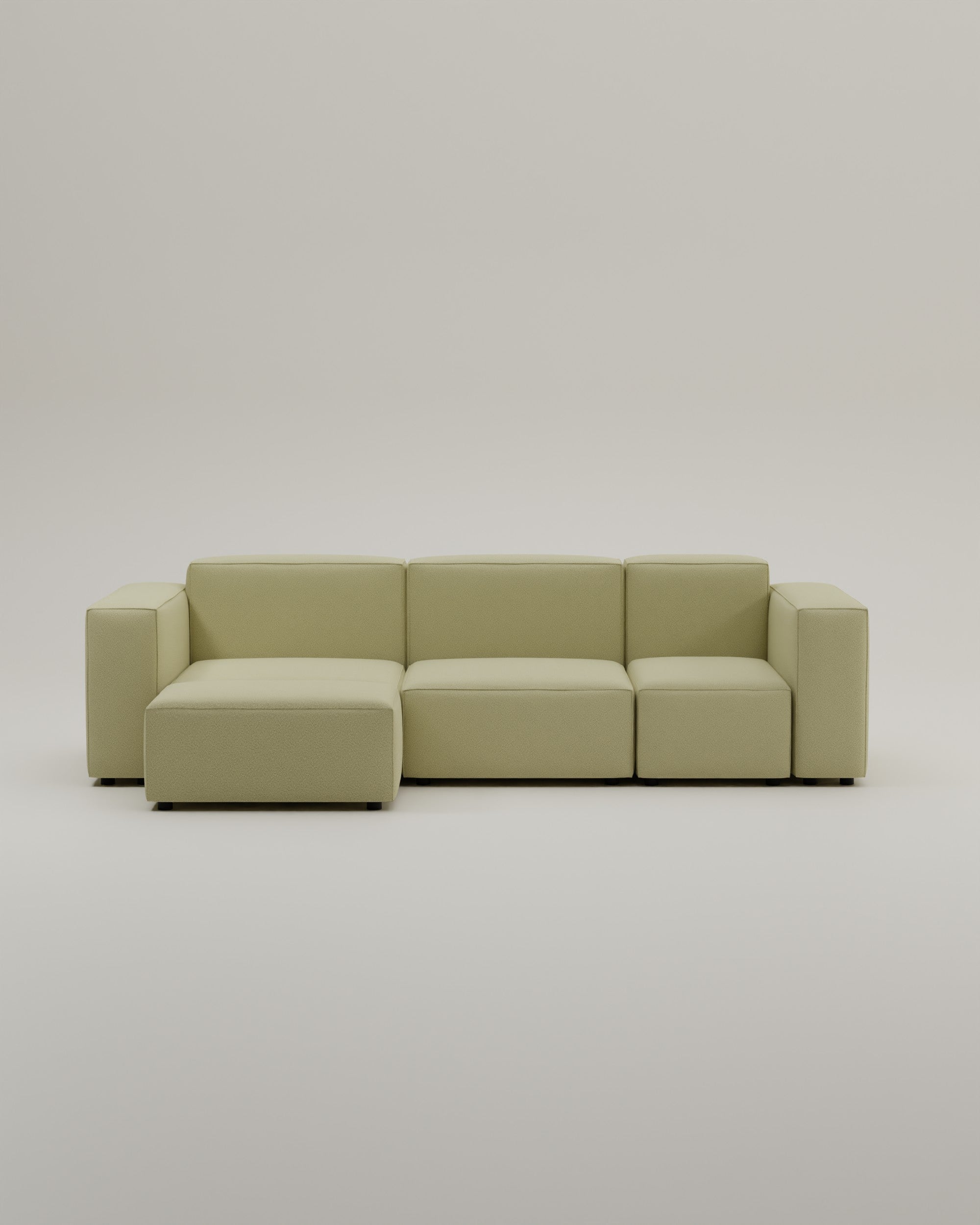 Dutch Modular corner sofa Harvey 4-seater with sleeping function