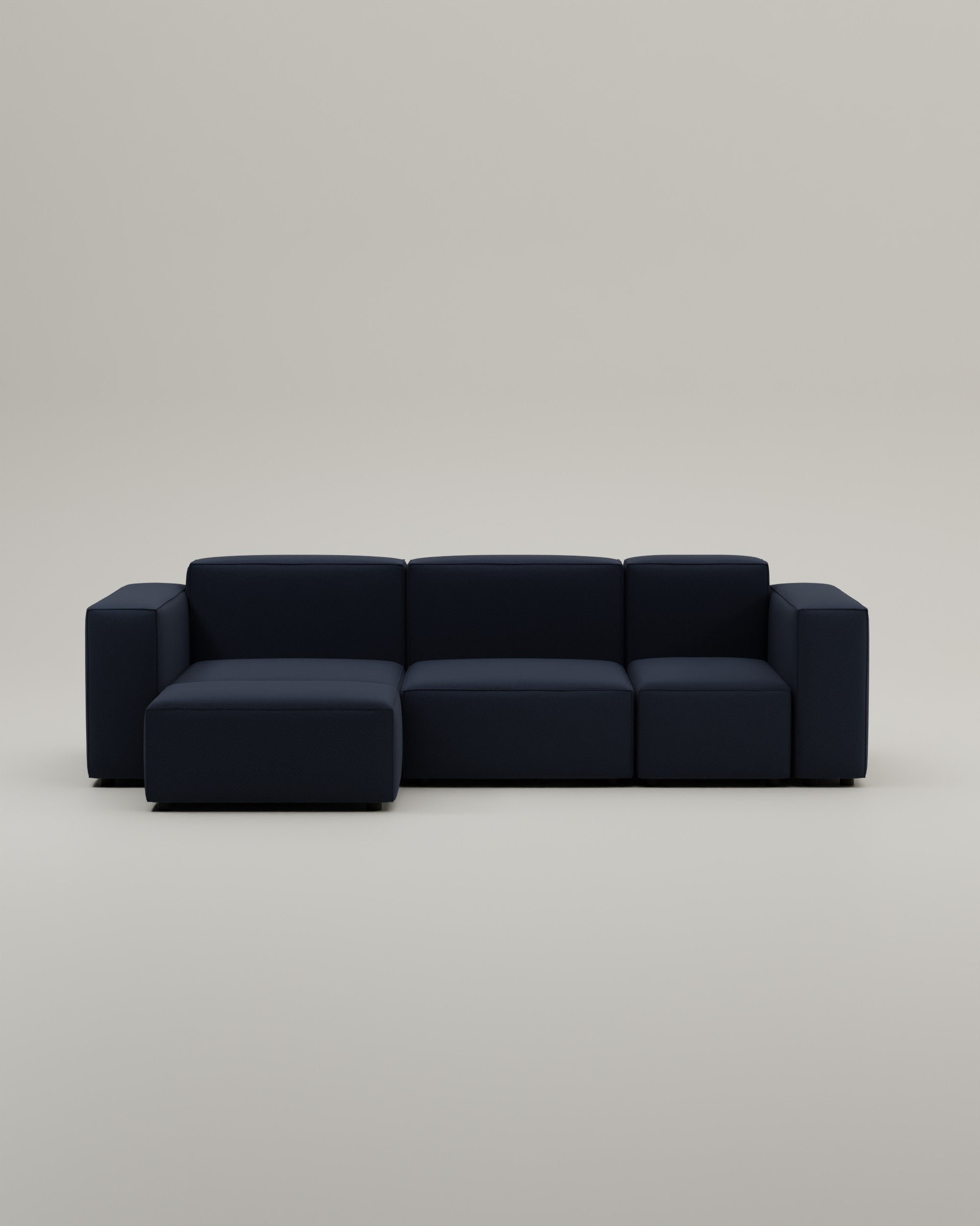 Dutch Modular corner sofa Harvey 4-seater with sleeping function