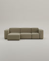 Dutch Modular corner sofa Harvey 4-seater with sleeping function