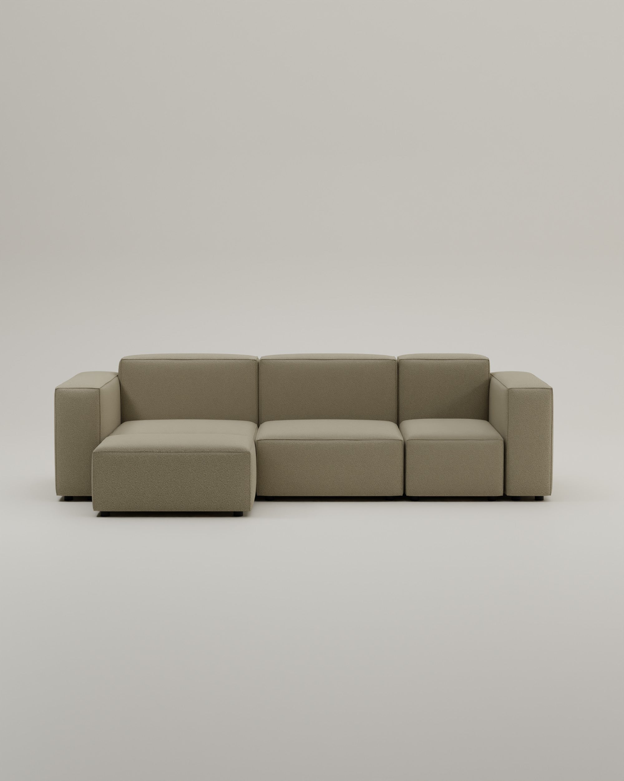 Dutch Modular corner sofa Harvey 4-seater with sleeping function