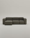 Dutch Modular corner sofa Harvey 4-seater with sleeping function