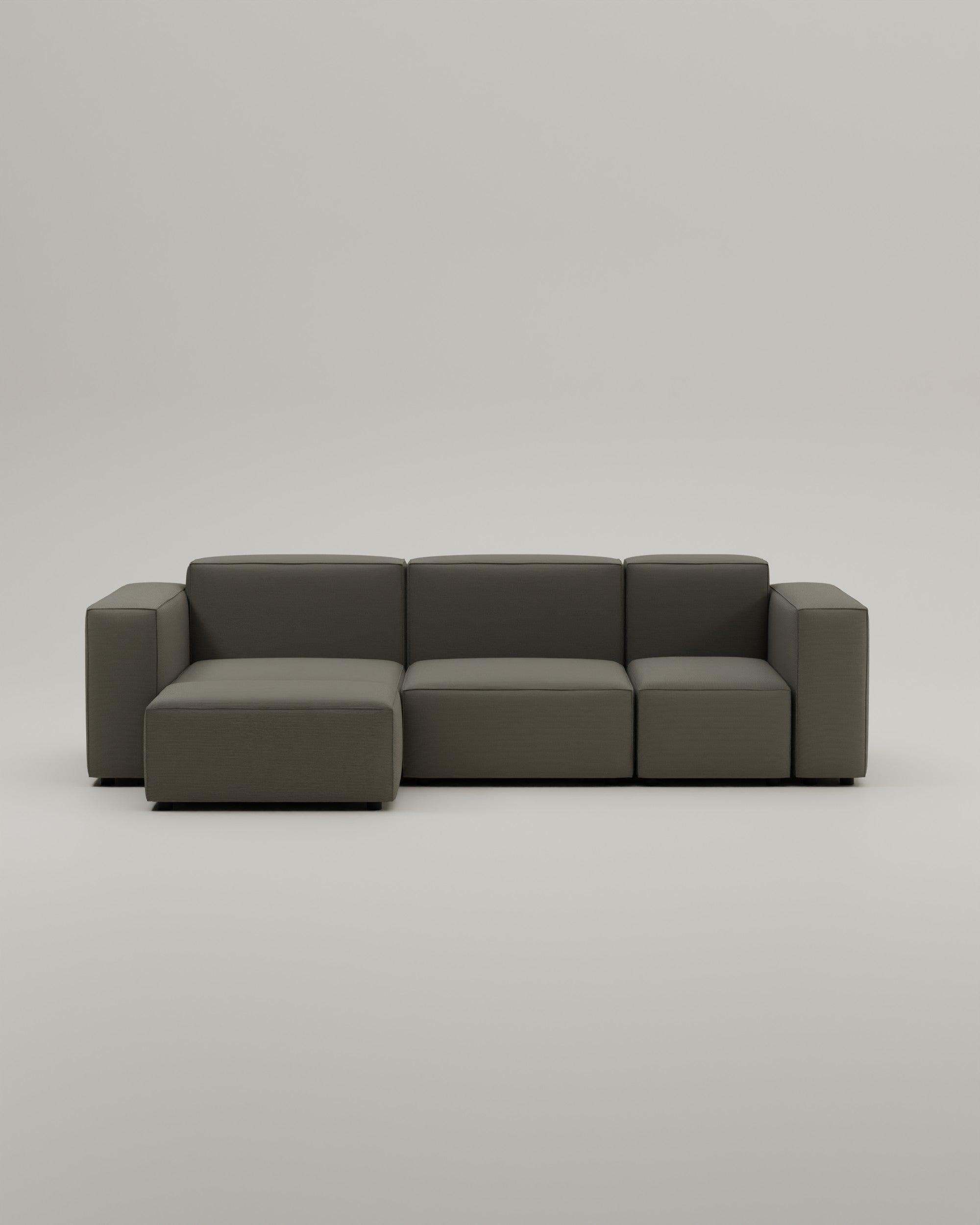 Dutch Modular corner sofa Harvey 4-seater with sleeping function