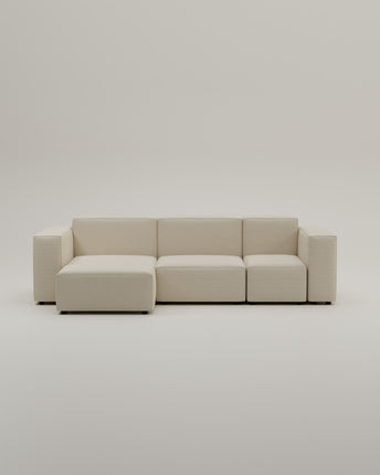 Modulares Ecksofa Harvey 4-Sitzer L Mini mit Schlaffunktion