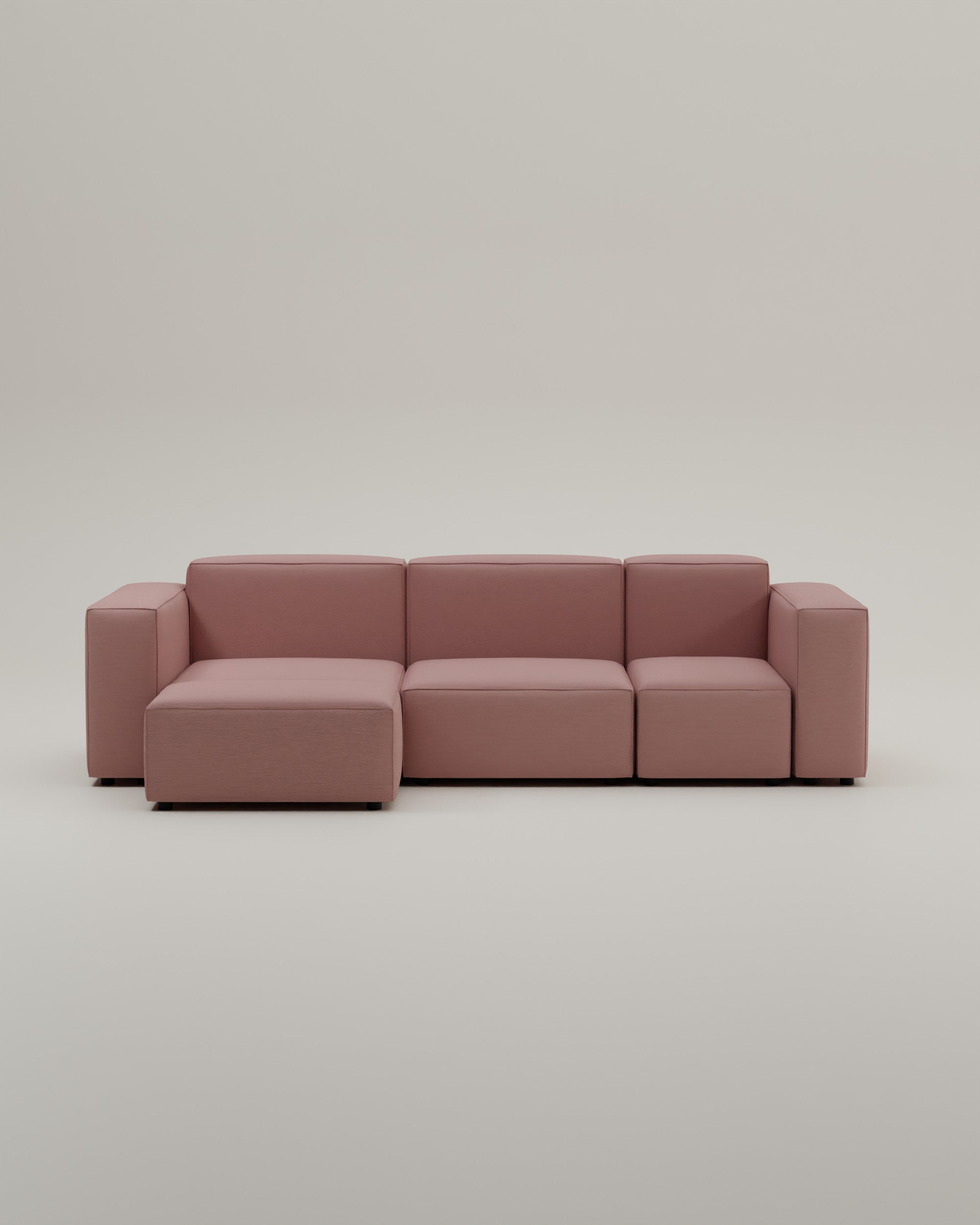 Dutch Modular corner sofa Harvey 4-seater with sleeping function