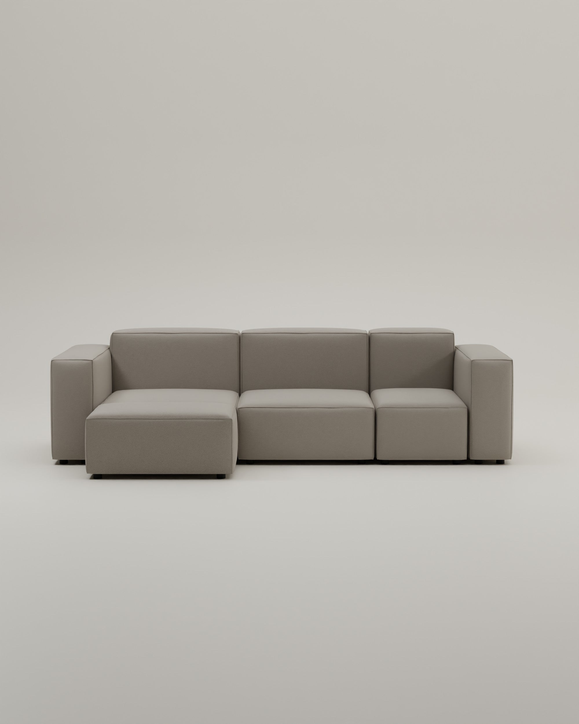 Dutch Modular corner sofa Harvey 4-seater with sleeping function