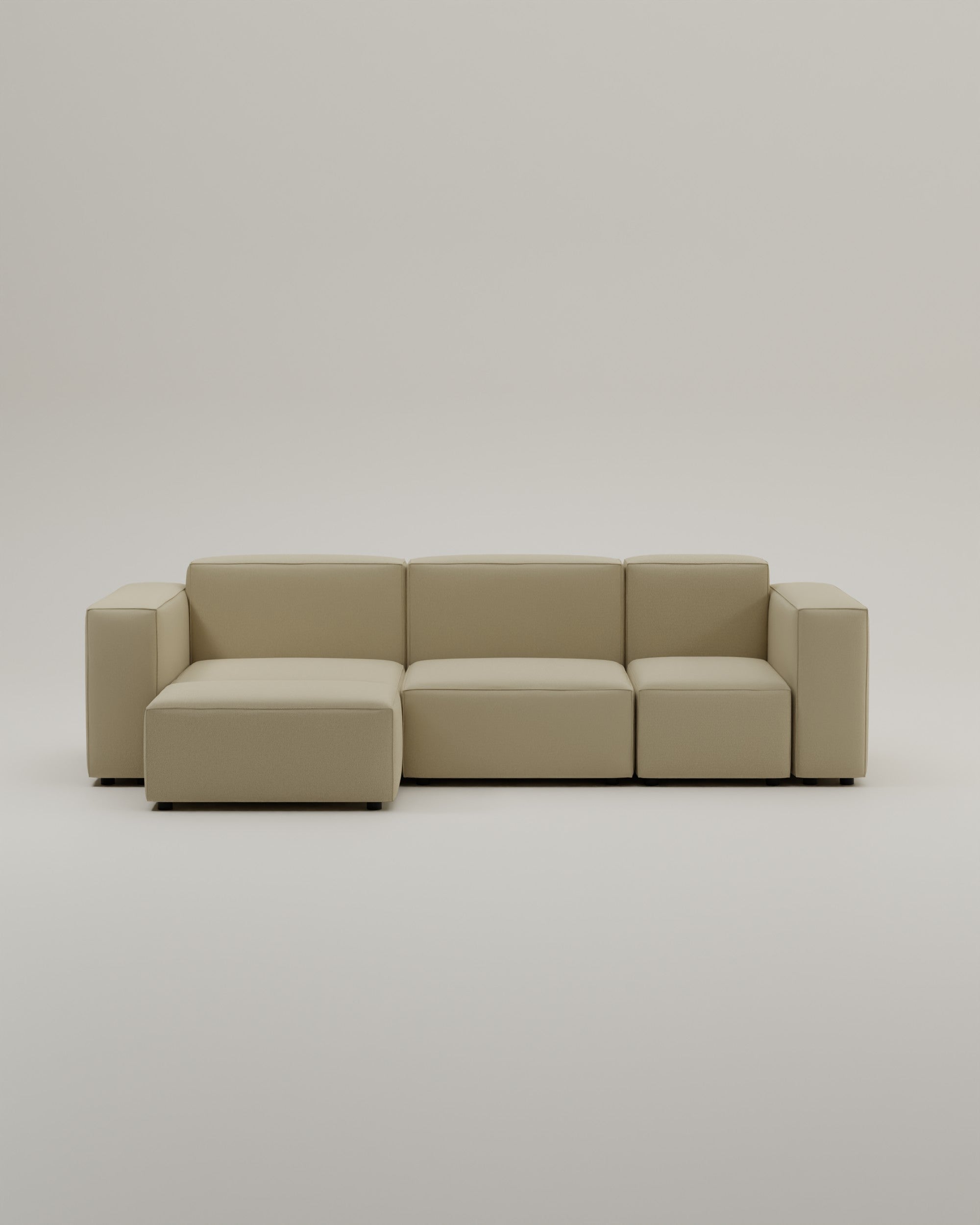 Dutch Modular corner sofa Harvey 4-seater with sleeping function