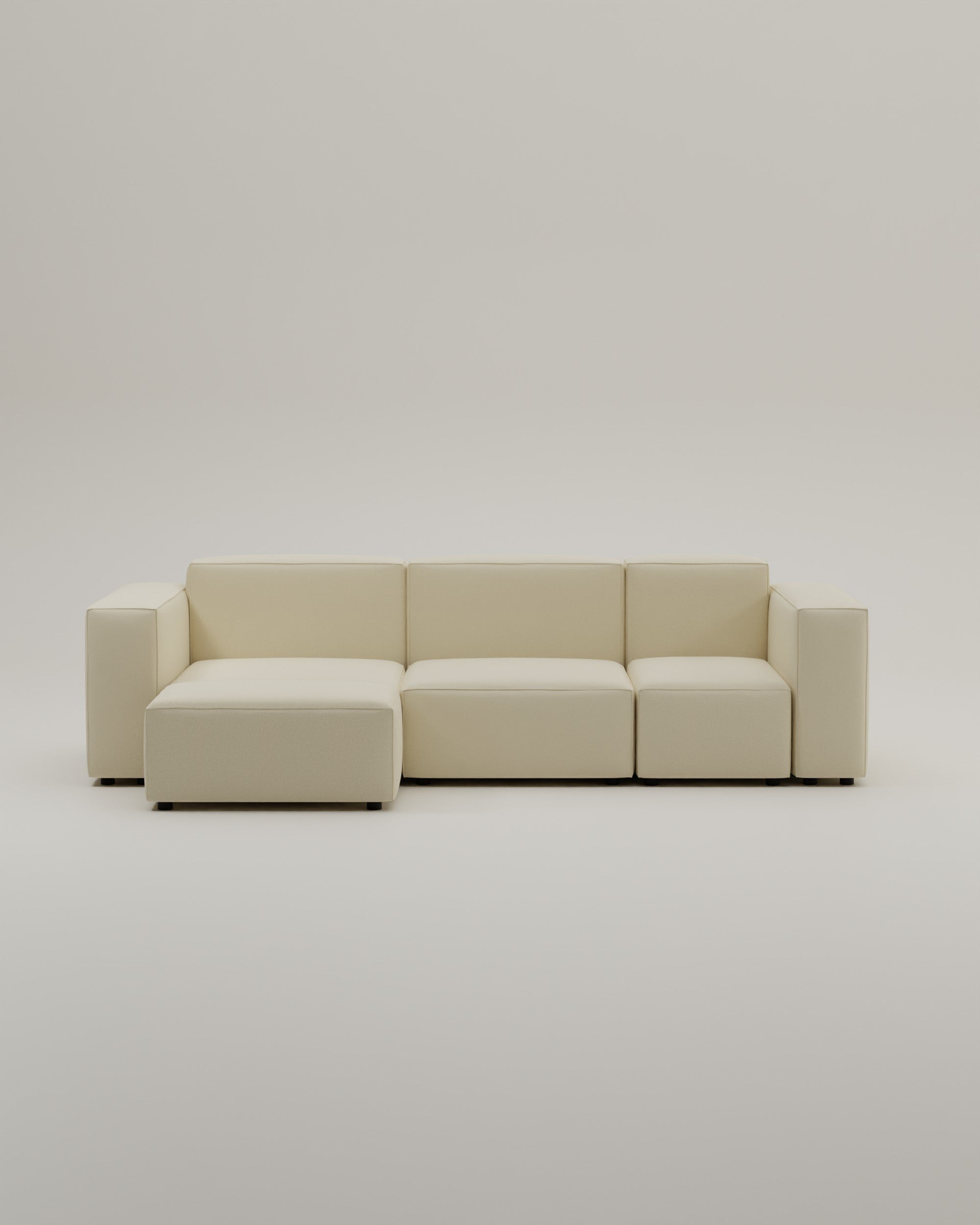 Dutch Modular corner sofa Harvey 4-seater with sleeping function