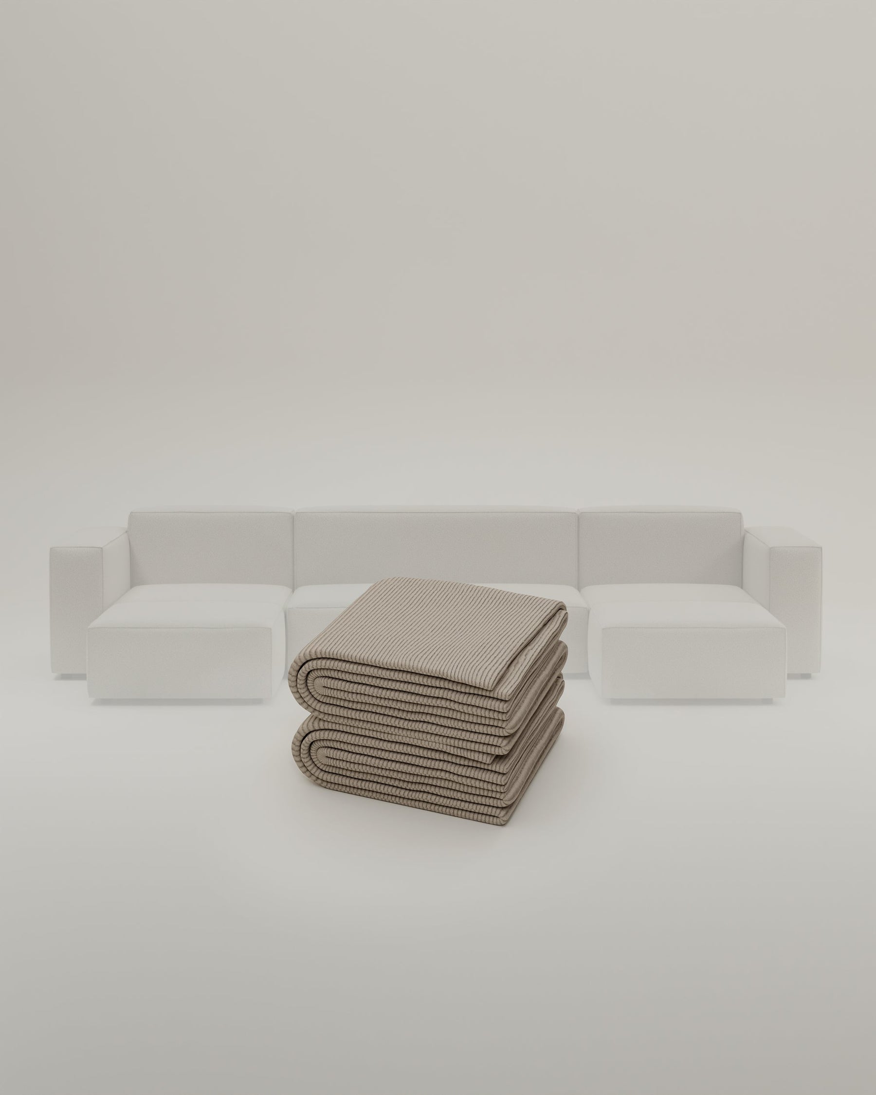 Stoffen bekleding - Modulaire bank Harvey U-vorm / woonkamer