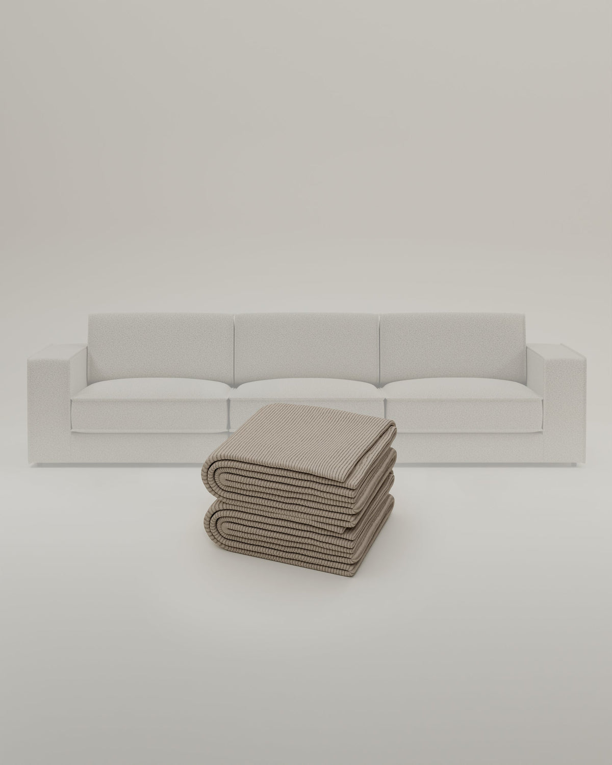 Stoffen bekleding - Modulaire bank Terra 3-zits met slaapfunctie