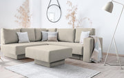 Modulares Sofa Jessica mit Schlaffunktion - Honig-Mollia - Livom