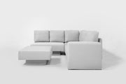 Modulares Sofa Jessica mit Schlaffunktion - Rot-Velare - Livom