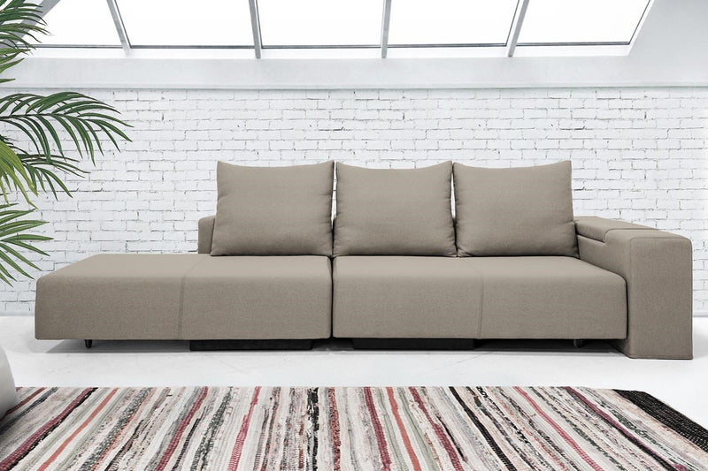 Modulares Sofa Marie mit Schlaffunktion - Stoff Velare - Livom