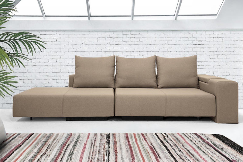 Modulares Sofa Marie mit Schlaffunktion - Stoff Velare - Livom