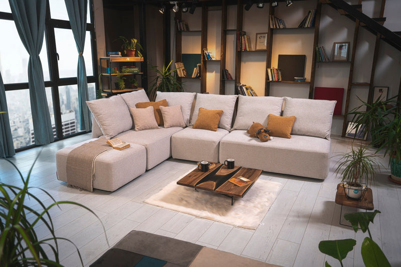 Modulares Sofa May mit Schlaffunktion