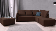 Modulares Sofa May mit Schlaffunktion - Stoff Velare - Livom