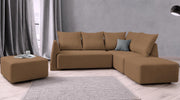 Modulares Sofa May mit Schlaffunktion - Stoff Velare - Livom