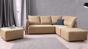 Modulares Sofa May mit Schlaffunktion - Stoff Velare - Livom