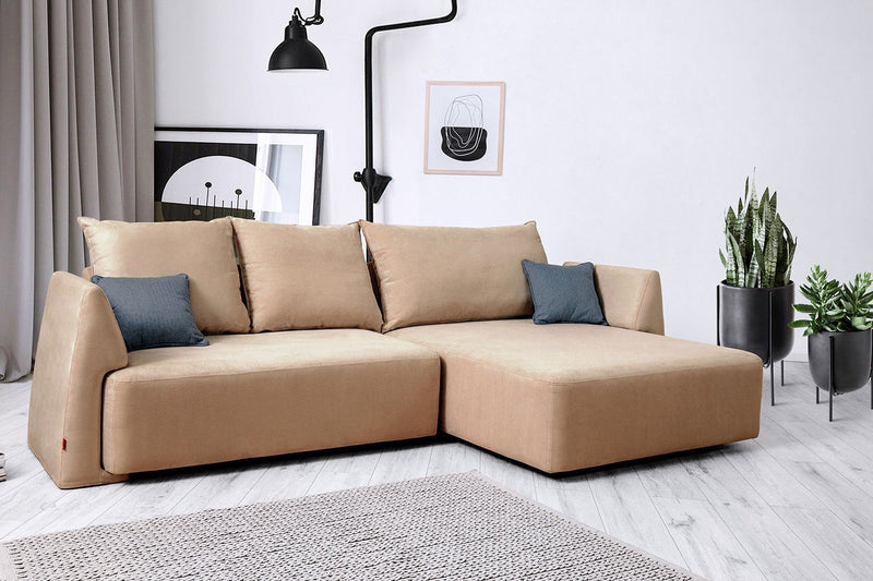 Modulares Sofa Mia mit Schlaffunktion - Stoff Velare - Livom