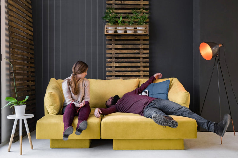 Modulares Sofa Samantha mit Schlaffunktion