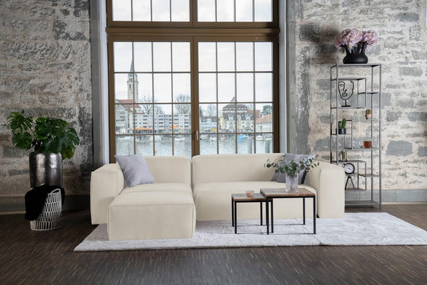 Stoffbezug - Modulares Sofa Harvey L - Nata-Velvet - Livom