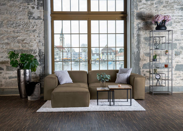 Stoffbezug - Modulares Sofa Harvey M - Caribou-Velvet - Livom